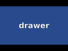 drawer meaning and unciation