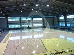 basketball court flooring action