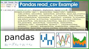 pandas dataframe read csv exle you