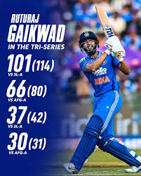 Ruturaj Gaikwad bounces back in style after a tough IPL 2026 campaign. 🔥🏏 #Cricket #Ruturaj #India