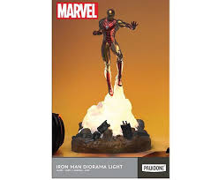 Marvel 3d Ironman Figurine Lamp