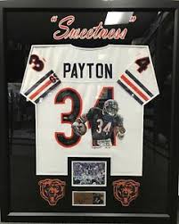 Featuring chicago bears graphics, this game jersey will keep you comfortable and full of team spirit. Walter Payton Signed Hand Painted 34 34 Bears Jersey 634 Sweetness 16 726 Coa Ebay