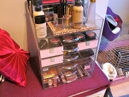 clear cube dupe organize your makeup