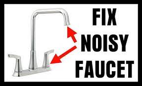 fix noisy faucet water hammering