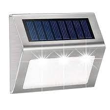 lightsmax outdoor solar stainless steel