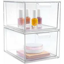 makeup organizer storage drawers