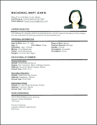 Forms Of Resume Forms Of Resume Forms Of Resume Gallery Of Resume