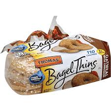 thomas bagel thins oatmeal with