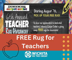 free rug giveaway for teachers