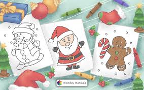 1 000 christmas coloring pages free