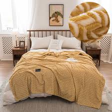 wheat ears pattern home sofa bed cover