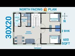 30x20 House Plan Ll 2 Bhk Building Plan