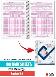acme authos upsc omr sheet for practice