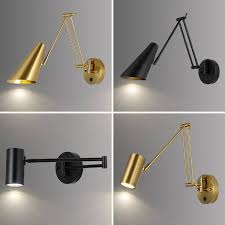 Swing Arm Led Wall Sconce Lights