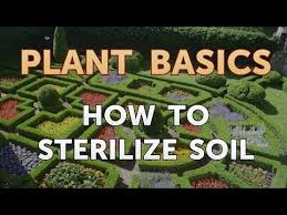 How To Sterilize Soil You