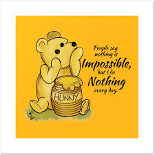 Nothing Is Impossible Winnie The Pooh