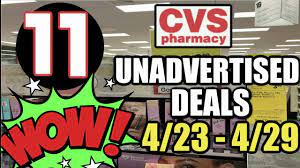 cvs unadvertised deals 4 23 4 29