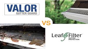 Gutter Guard Comparison Valor Vs Leaf Filter Reviews The Gutter Guard Experts