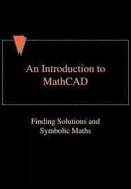 Ppt An Introduction To Mathcad