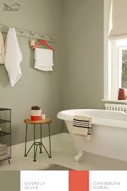 Kitchen Walls Overtly Olive Dulux In 2019 Bathroom