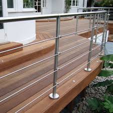 Timber Deck Balcony Railing Design