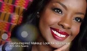 lupita nyong o inspired makeup tutorial