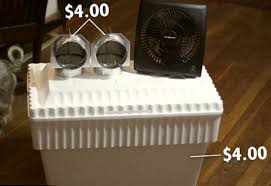 The $30 homemade air conditioner we posted over a year ago got an upgrade! Make Your Own Homemade Air Conditioners 3 Diy Projects Handy Homemade