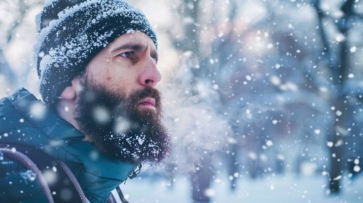 Free Snowy Winter Gaze Image - Winter, Snow, Man | Download at StockCake