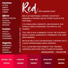 Meaning Of The Color Red Symbolism