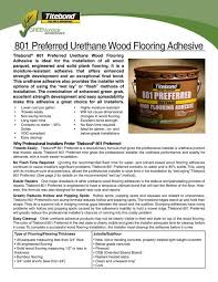801 preferred urethane wood flooring