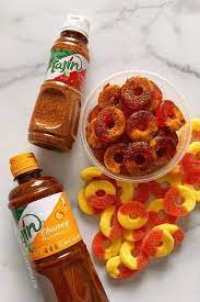 how to make chamoy peach rings the