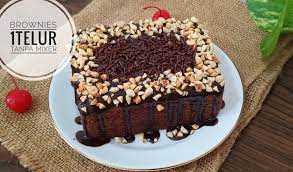 Resep kue kukus kali yakni kue brownies coklat enak. Dapur Riri Resep Brownies Kukus 1 Telur Facebook