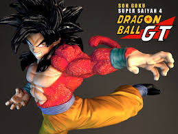 Dragon ball goku super saiyan 4. Super Saiyan 4 Goku 3d Cgtrader