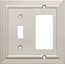 Franklin Brass Classic Architecture 2 Gang Toggle Light Switch Rocker Combination Wall Plate Reviews Wayfair