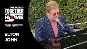 The latest tweets from elton john (@eltonofficial). Elton John Performs I M Still Standing One World Together At Home Youtube