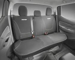 Triton Neoprene Seat Covers Rear Set