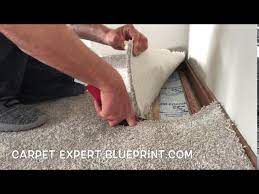 small carpet repair patch time lapse
