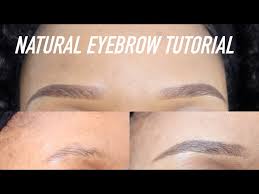 looking eyebrows tutorial