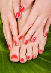 get pretty hands and feet
