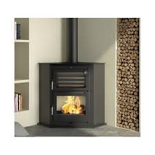 Fm Wood Stove In Angle 12kw With Oven