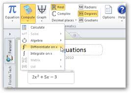 Graph Equations In Word And Onenote