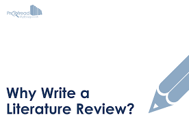 Writing a Literature Review  handout 