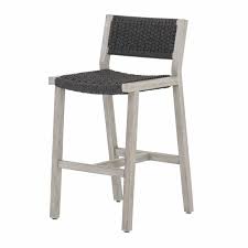 Maybe you would like to learn more about one of these? Delano Grey Teak Outdoor Rope Bar Stool Zin Home Fourhands