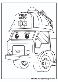 Free coloring sheets to print and download. Printable Fire Department Coloring Pages Updated 2021