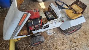 bolens 1257 garden tractor rusty