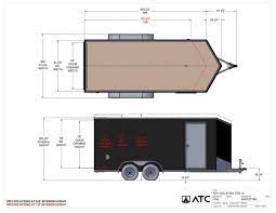 2023 atc raven 7x14 2 enclosed cargo