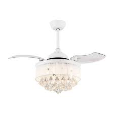 Indoor White Ceiling Fan
