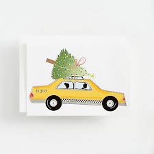More appointments will be added as they become available and as more idnyc enrollment centers open at locations across the five boroughs. Nyc Taxi Christmas Card Paper Source
