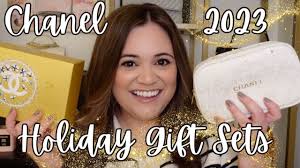 chanel holiday 2023 gift sets unboxing