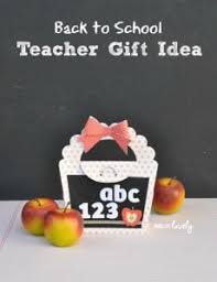back to teacher gift idea make